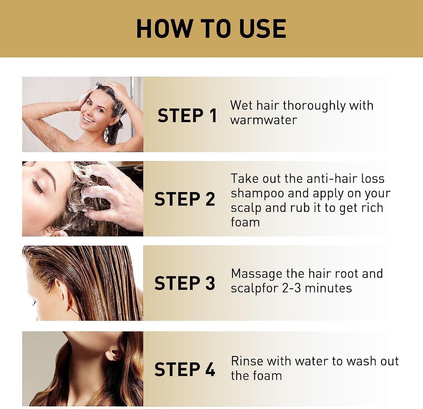 Sakura hair growth shampoo 300 ml